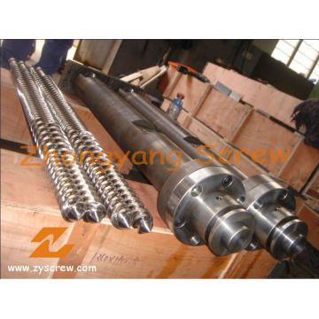 Kabra Extrusion PVC Parallel Double Screw and Barrel